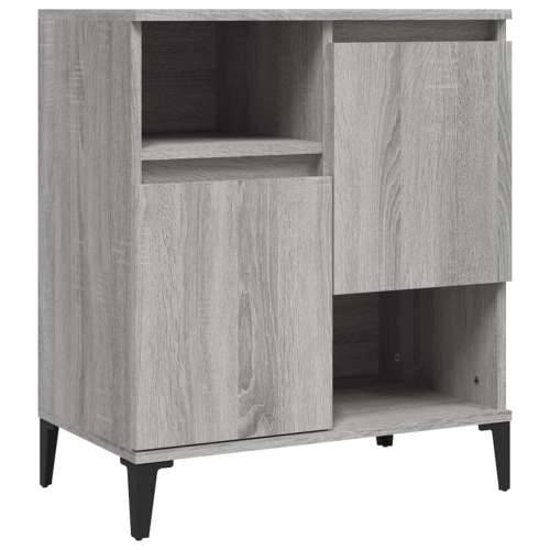 Komoda sivog hrasta sonome 60x35x70 cm od konstruiranog drva - Sivi hrast sonoma 1 Cijena
