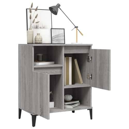 Komoda sivog hrasta sonome 60x35x70 cm od konstruiranog drva - Sivi hrast sonoma 1 Cijena