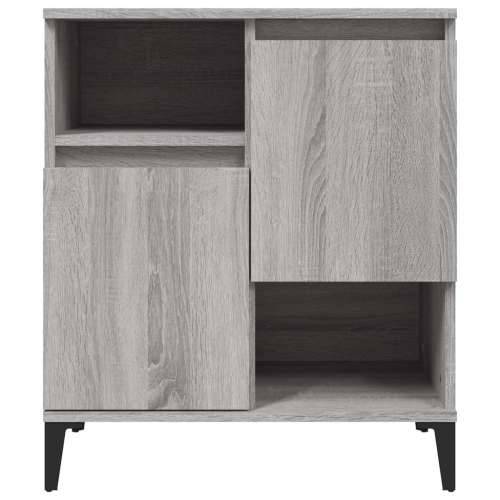 Komoda sivog hrasta sonome 60x35x70 cm od konstruiranog drva - Sivi hrast sonoma 1 Cijena