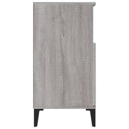 Komoda sivog hrasta sonome 60x35x70 cm od konstruiranog drva - Sivi hrast sonoma 1 Cijena