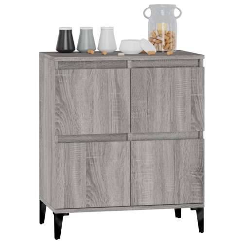 Komoda sivog hrasta sonome 60x35x70 cm od konstruiranog drva - Sivi hrast sonoma 1 Cijena