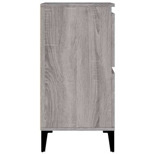 Komoda sivog hrasta sonome 60x35x70 cm od konstruiranog drva - Sivi hrast sonoma 1 Cijena