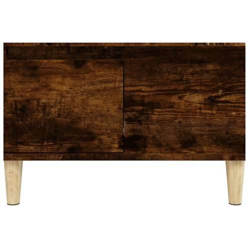 Stolić za kavu boja hrasta 55 x 55 x 36,5 cm konstruirano drvo - Dimljeni hrast 1 Cijena
