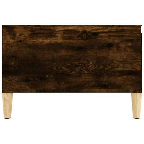 Stolić za kavu boja hrasta 55 x 55 x 36,5 cm konstruirano drvo - Dimljeni hrast 1 Cijena