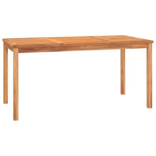 Vrtna garnitura - 7-dijelni vrtni blagovaonski set od masivne tikovine - Dužina stola 160 cm 6 Cijena