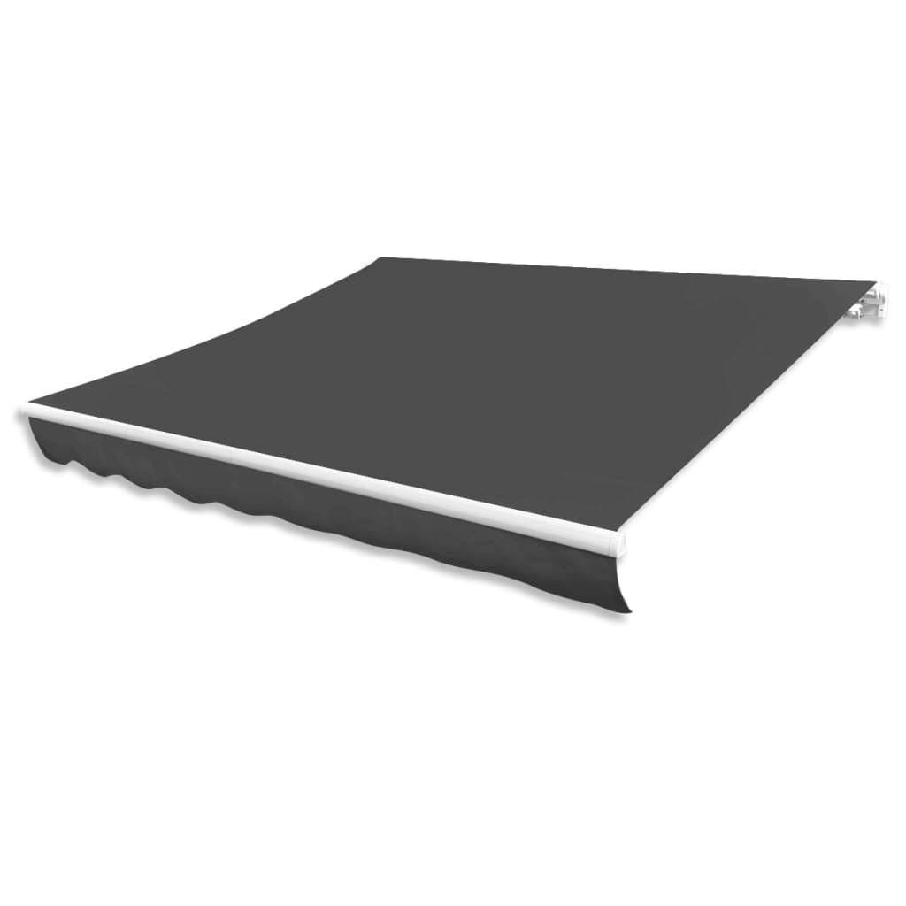 Platno za tendu antracit 400 x 300 cm