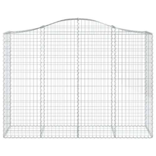 Gabion - Gabion ograde - Gabionska košara s lukom 200x50x140/160 cm pocinčano željezo - 200 x 50 x 140/160 cm 1 Cijena