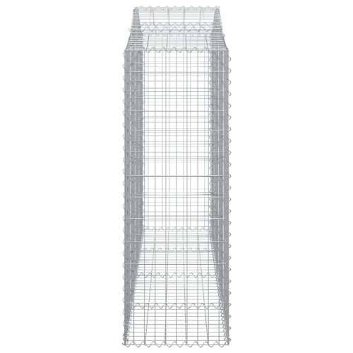 Gabion - Gabion ograde - Gabionska košara s lukom 200x50x140/160 cm pocinčano željezo - 200 x 50 x 140/160 cm 1 Cijena