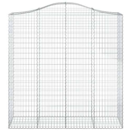 Gabion - Gabion ograde - Gabionska košara s lukom 200x50x200/220 cm pocinčano željezo - 200 x 50 x 200/220 cm 1 Cijena