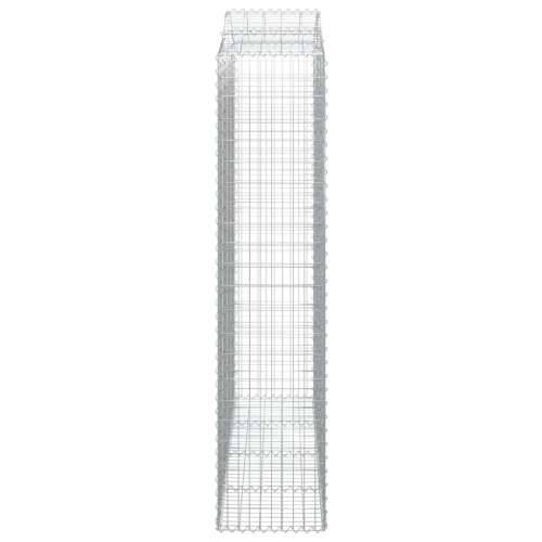 Gabion - Gabion ograde - Gabionska košara s lukom 200x50x220/240 cm pocinčano željezo - 200 x 50 x 220/240 cm 1 Cijena