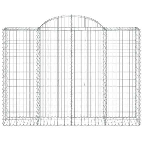 Gabion - Gabion ograde - Gabionska košara s lukom 200x50x140/160 cm pocinčano željezo - 200 x 50 x 140/160 cm 1 Cijena