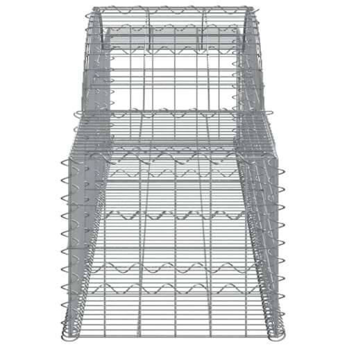 Gabion - Gabion ograde - Gabionska košara s lukom 300x50x40/60 cm pocinčano željezo - 300 x 50 x 40/60 cm 1 Cijena
