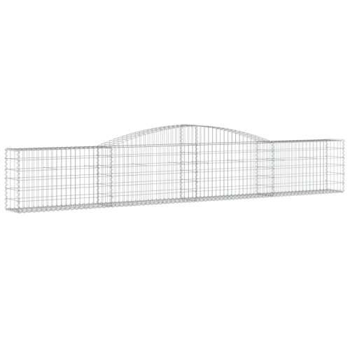 Gabion - Gabion ograde - Gabionska košara s lukom 400x30x60/80 cm pocinčano željezo - 400 x 30 x 60/80 cm 1 Cijena