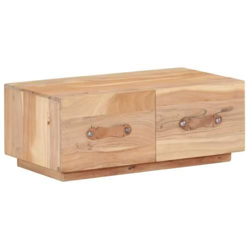 Stolić za kavu 90 x 50 x 35 cm od masivnog obnovljenog drva Cijena