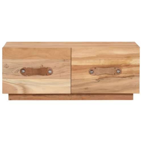 Stolić za kavu 90 x 50 x 35 cm od masivnog obnovljenog drva Cijena