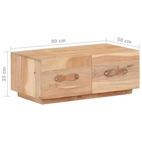 Stolić za kavu 90 x 50 x 35 cm od masivnog obnovljenog drva Cijena