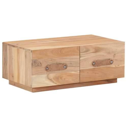 Stolić za kavu 90 x 50 x 35 cm od masivnog obnovljenog drva Cijena