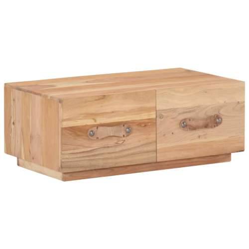 Stolić za kavu 90 x 50 x 35 cm od masivnog obnovljenog drva Cijena