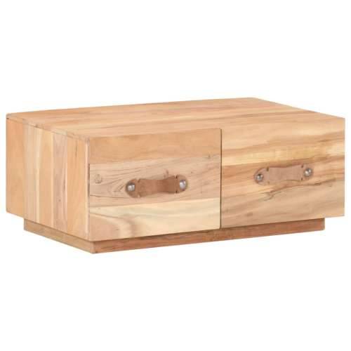 Stolić za kavu 90 x 50 x 35 cm od masivnog obnovljenog drva Cijena