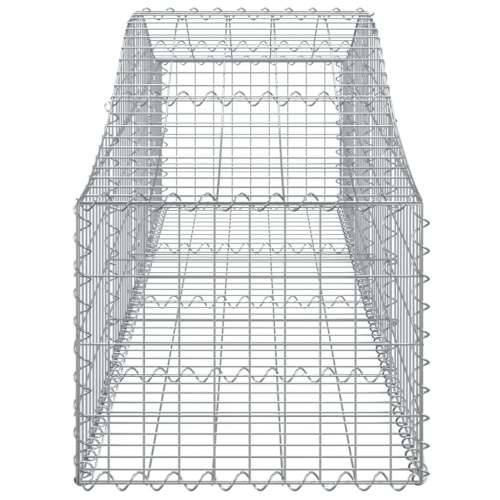 Gabion - Gabion ograde - Gabionska košara s lukom 200x50x40/60 cm pocinčano željezo - 200 x 50 x 40/60 cm 1 Cijena