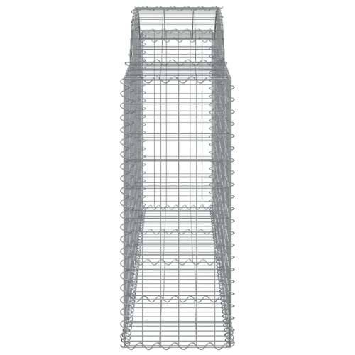 Gabion - Gabion ograde - Gabionska košara s lukom 200x50x100/120 cm pocinčano željezo - 200 x 50 x 100/120 cm 1 Cijena
