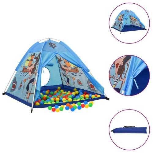 Dječji šator za igru s 250 loptica plavi 120 x 120 x 90 cm Cijena