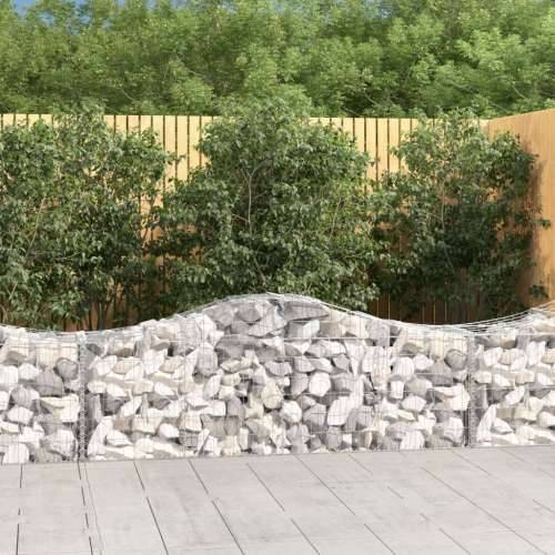 Lučne gabionske košare 6 kom 200x50x60/80 cm pocinčano željezo 200 x 50 x 60/80 cm 6 Cijena