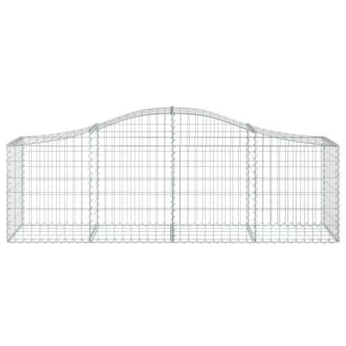 Lučne gabionske košare 6 kom 200x50x60/80 cm pocinčano željezo 200 x 50 x 60/80 cm 6 Cijena