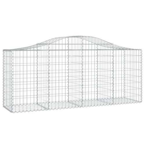 Lučne gabionske košare 20 kom 200x50x80/100cm pocinčano željezo - 200 x 50 x 80/100 cm 20 Cijena