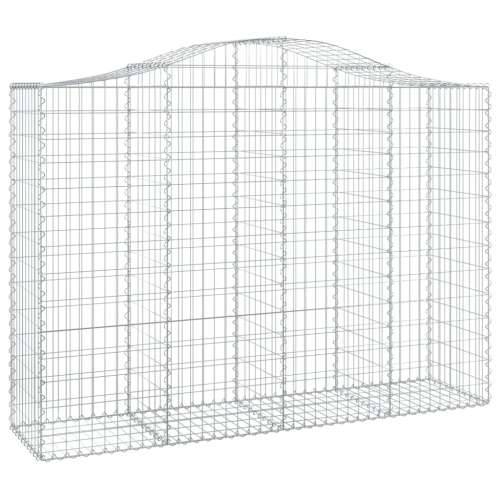 Lučne gabionske košare 12kom 200x50x140/160cm pocinčano željezo - 200 x 50 x 140/160 cm 12 Cijena