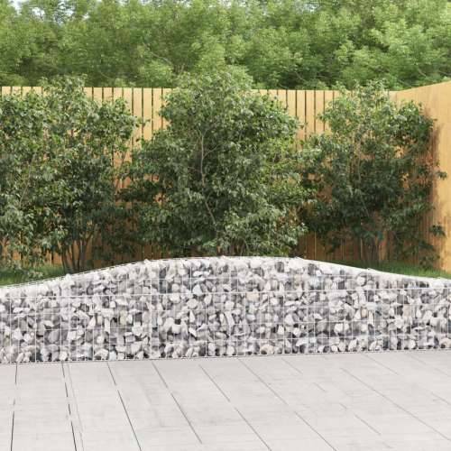 Lučne gabionske košare 5 kom 400x30x40/60 cm pocinčano željezo - 400 x 30 x 40/60 cm 5 Cijena