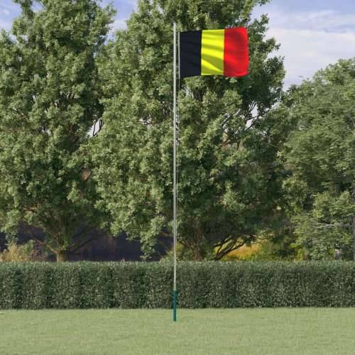 Belgijska zastava i jarbol 6,23 m aluminijski Cijena