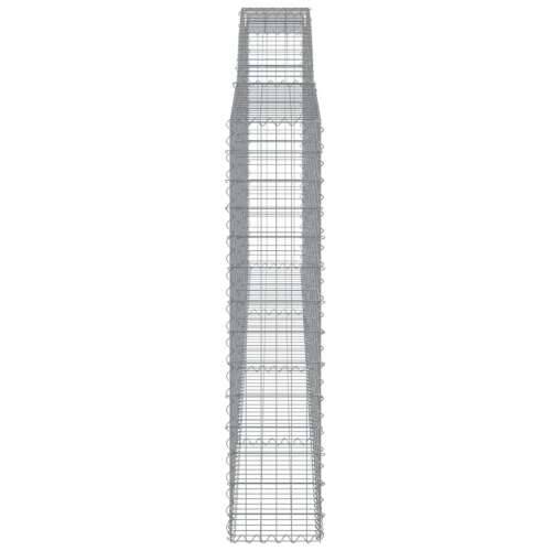 Lučne gabionske košare 5 kom 400x30x40/60 cm pocinčano željezo - 400 x 30 x 140/160 cm 5 Cijena