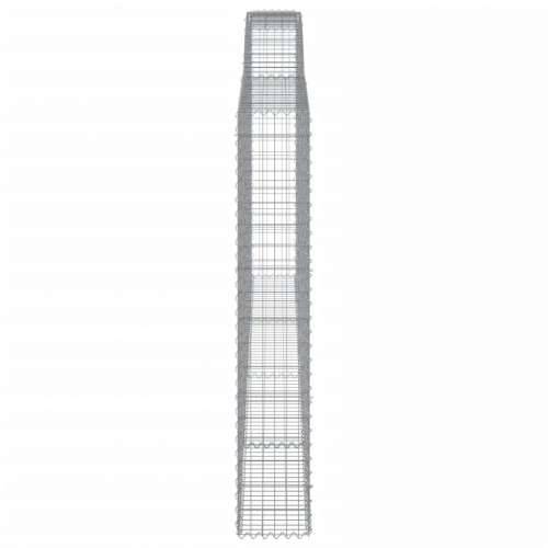 Lučne gabionske košare 2 kom 400x30x180/200cm pocinčano željezo - 400 x 30 x 180/200 cm 2 Cijena