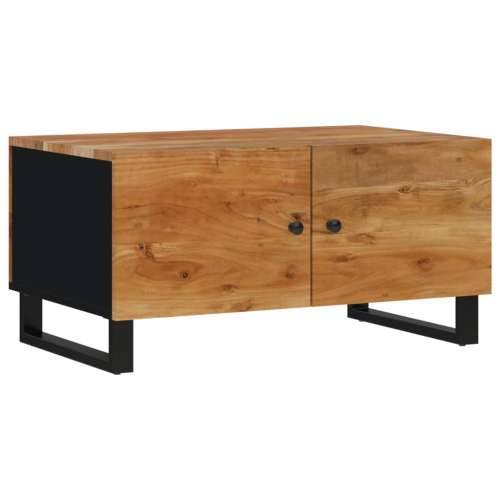 Stolić za kavu 80x50x40 cm od drva bagrema i konstruiranog drva - Smeđa 1 Cijena