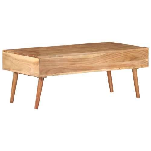Stolić za kavu 100 x 50 x 39 cm od masivnog drva bagrema Cijena