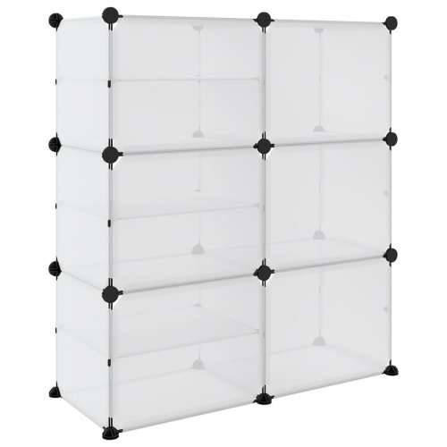 Stalak za cipele prozirni 84 x 31,5 x 93 cm PP - Transparentan 84 x 31.5 x 93 cm 1 Cijena
