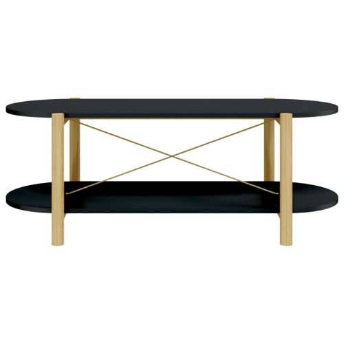 Stolić za kavu crni 110 x 48 x 40 cm od konstruiranog drva - Crna 1 Cijena