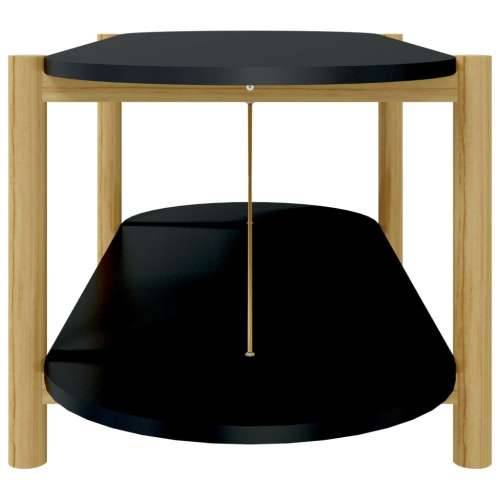 Stolić za kavu crni 110 x 48 x 40 cm od konstruiranog drva - Crna 1 Cijena