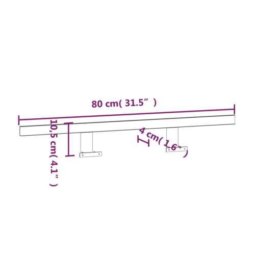 LED svjetiljka za ogledalo 13 W topla bijela 80 cm 3000 K - 80 x 10.5 x 4 cm 1 Topla bijela Cijena