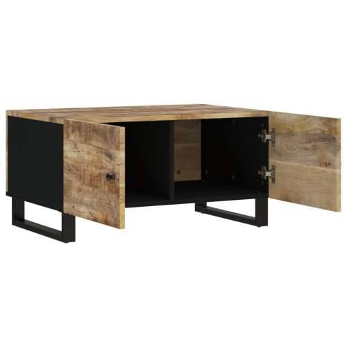 Stolić za kavu 80x50x40 cm od drva manga i konstruiranog drva - Svijetlo drvo 1 Cijena