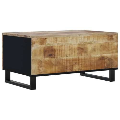Stolić za kavu 80x50x40 cm od drva manga i konstruiranog drva - Svijetlo drvo 1 Cijena