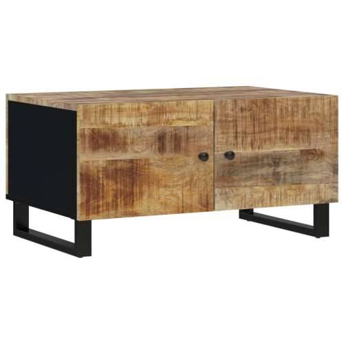 Stolić za kavu 80x50x40 cm od drva manga i konstruiranog drva - Svijetlo drvo 1 Cijena