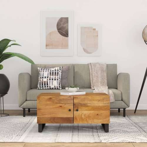 Stolić za kavu 80x50x40 cm od drva manga i konstruiranog drva - boja meda 1 Cijena