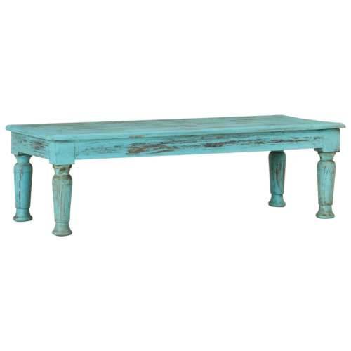 Stolić za kavu 110 x 50 x 34 cm od masivnog obnovljenog drva - 1 50 cm Cijena