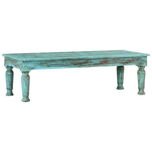 Stolić za kavu 110 x 50 x 34 cm od masivnog obnovljenog drva - 1 50 cm Cijena