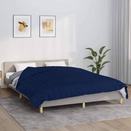 Teška deka plava 220x235 cm 11 kg od tkanine - Plava 220 x 235 cm 1 11 kg Cijena