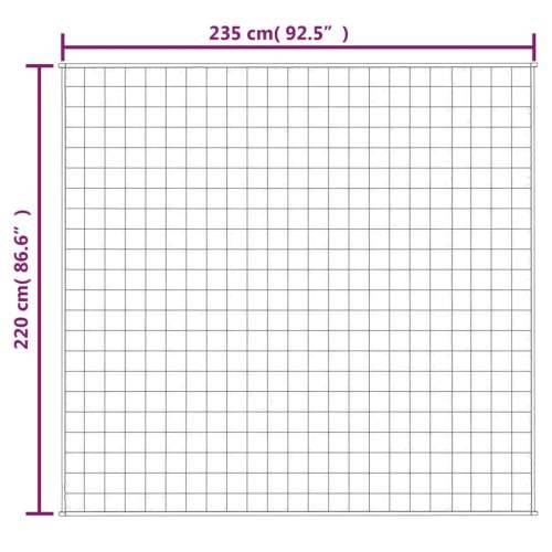 Teška deka plava 220x235 cm 11 kg od tkanine - Plava 220 x 235 cm 1 11 kg Cijena