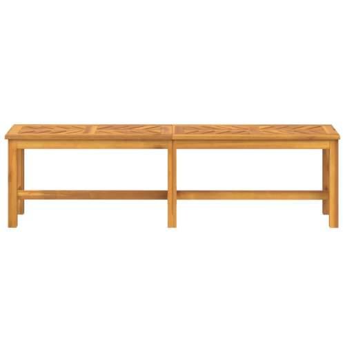 Vrtna klupa 150 cm od masivnog bagremovog drva - 150 x 35 x 45 cm 1 Cijena
