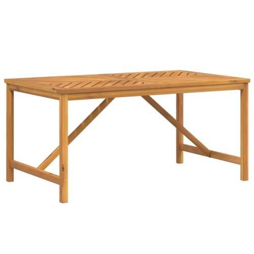 Vrtni blagovaonski stol 150 x 90 x 74 cm masivno bagremovo drvo Cijena
